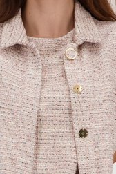 Vestje in pastel bouclé van Claude Arielle voor Dames