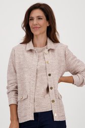 Vestje in pastel bouclé van Claude Arielle voor Dames