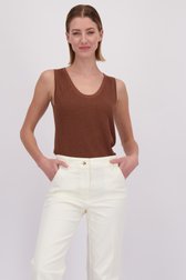 Vidéo de Top en maille marron de D'Auvry pour Femmes