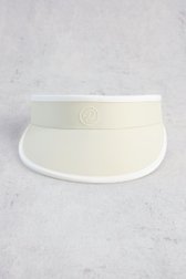 Le dos de Visière beige avec détails blancs de Dansaert Golf Club pour Femmes
