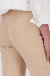 Wijde beige broek van Liberty Island voor Dames