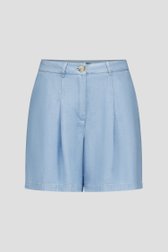 Wijde bermuda in jeanslook van More & More voor Dames