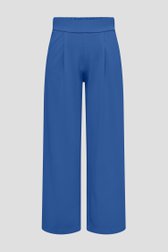 Wijde blauwe broek met elastische taille van JDY voor Dames