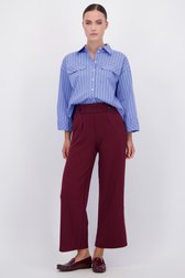 Voorkant van Wijde bordeaux broek door JDY voor Dames