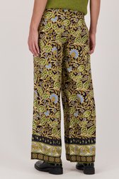 Wijde broek met bladerprint van More & More voor Dames