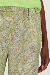 Wijde broek met fijne paisley print van Louise voor Dames