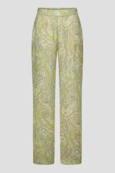 Wijde broek met fijne paisley print van Louise voor Dames