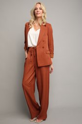 Extra foto 5 van Wijde bruine broek  door AC by Annelien Coorevits voor Dames