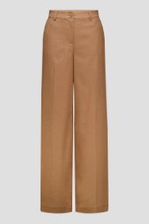 Productfoto 1 van Wijde bruine broek door Liberty Island voor Dames