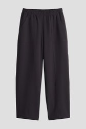 Productfoto 1 van Wijde bruine broek met cargozakken - 7/8 lengte  door Opus voor Dames