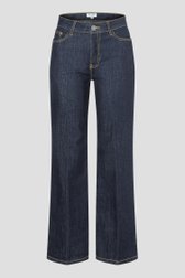 Productfoto 4 van Wijde donkerblauwe jeans  door More & More voor Dames