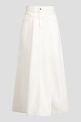 Productfoto 1 van Wijde ecru jeansrok  door Liberty Island Denim voor Dames