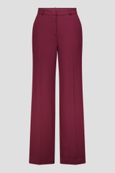 Productfoto 1 van Wijde geklede broek - Bordeaux door Liberty Island voor Dames
