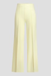 Productfoto 3 van Wijde gele broek met elastische taille door Liberty Island voor Dames