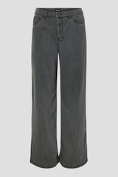 Productfoto 1 van Wijde grijze jeans door Pieces voor Dames