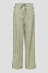 Productfoto 1 van Wijde groene broek met striklint door JDY voor Dames