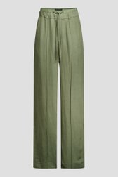 Productfoto 2 van Wijde kaki broek  door AC by Annelien Coorevits voor Dames