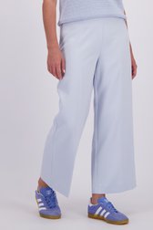 Productfoto 1 van Wijde lichtblauwe broek - 7/8 lengte  door Libelle voor Dames