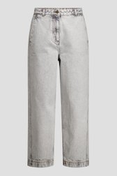 Productfoto 1 van Wijde lichtgrijze jeans door Louise voor Dames