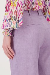 Wijde paarse broek van Geisha voor Dames