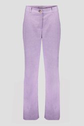 Wijde paarse broek van Geisha voor Dames