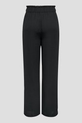 Wijde zwarte broek met elastische taille van JDY voor Dames