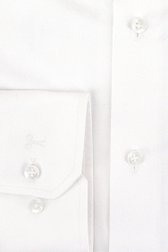 Detail van Wit hemd - comfort fit door Dansaert Black voor Heren