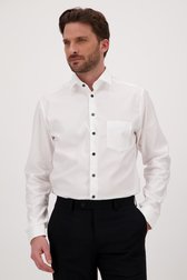 Wit hemd - regular fit van Dansaert Black voor Heren