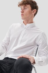 Detail van Wit hemd - Regular fit door Matinique voor Heren