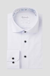Wit hemd - Slim fit van Michaelis voor Heren