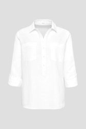Wit linnen hemd  van Opus voor Dames