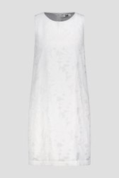 Productfoto 1 van Wit mouwloos kleedje met broderie door Louise voor Dames