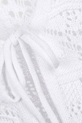 Witte ajour gebreide cardigan van Bicalla voor Dames