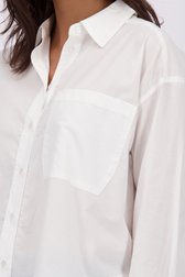 Detail van Witte blouse  door Louise voor Dames
