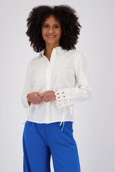 Vidéo de Blouse blanche à broderie anglaise de JDY pour Femmes