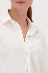 Witte blouse met knopenlijst van Liberty Island voor Dames