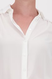 Witte blouse met lange mouwen van D'Auvry voor Dames