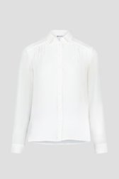 Witte blouse met lange mouwen van D'Auvry voor Dames