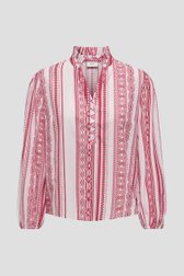 Witte blouse met rode print van JDY voor Dames