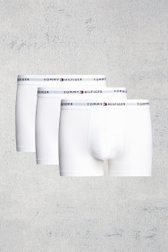 Voorkant van Witte boxershorts - Set van 3 door Tommy Hilfiger voor Heren