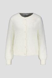 Productfoto 2 van Witte cardigan in faux-furstof door Liberty Island voor Dames