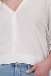 Witte cardigan met V-hals  van Libelle voor Dames