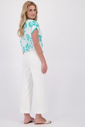 Achterkant van Witte culotte  door Libelle voor Dames