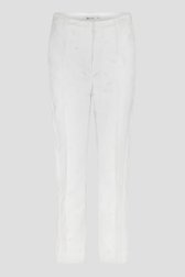 Witte geborduurde broek - 7/8 lengte van D'Auvry voor Dames