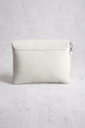 Achterkant van Witte handtas met lederlook door Liberty Island voor Dames