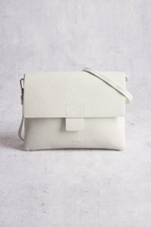 Voorkant van Witte handtas met lederlook door Liberty Island voor Dames