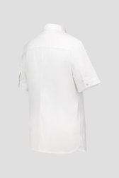 Witte hemdblouse met korte mouwen van D'Auvry voor Dames