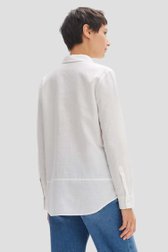 Witte linnen blouse van Opus voor Dames