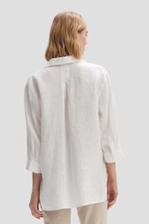 Witte linnen blouse  van Opus voor Dames