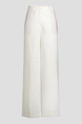 Productfoto 1 van Witte wijde broek door D'Auvry voor Dames